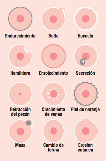 sintomas cancer mama 