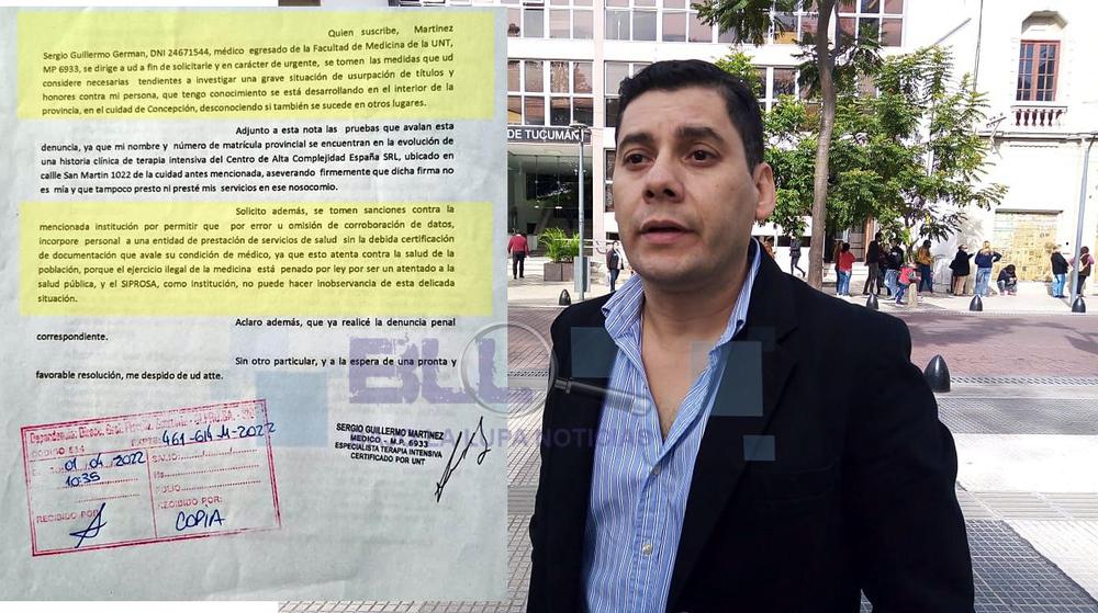DENUNCIA MEDICO TRUCHO OK