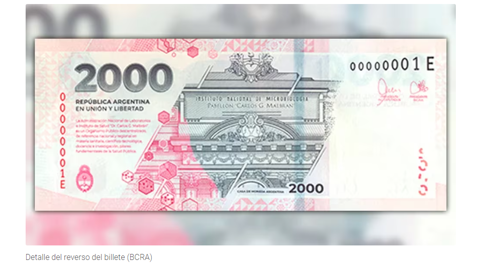 billete $2000