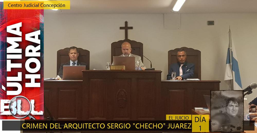 CHECHO EL JUICIO PLACA OK