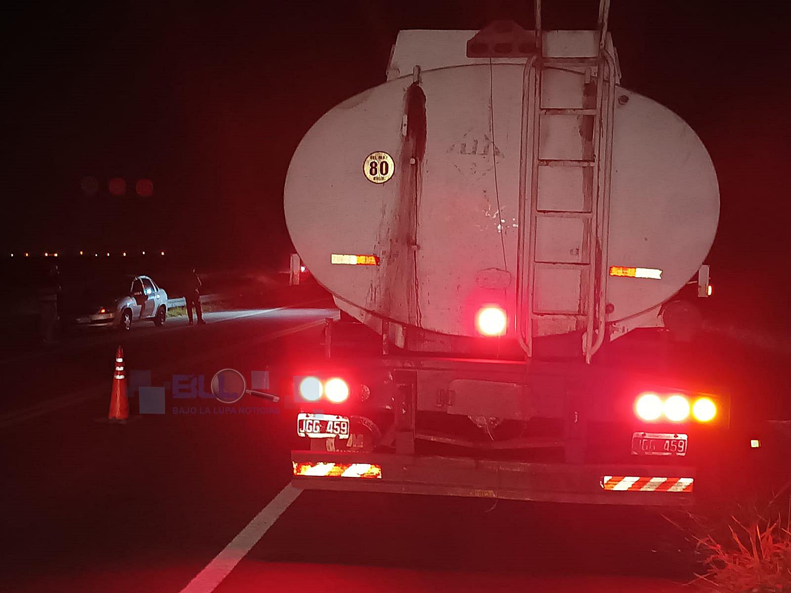 Un camionero murió tras ser chocado por un automóvil en la RN38