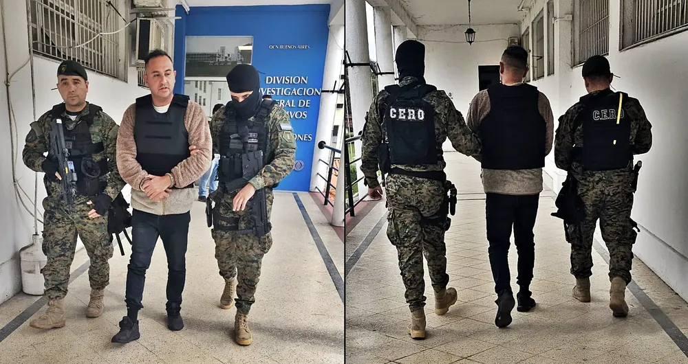 Vega detenido en Bs As