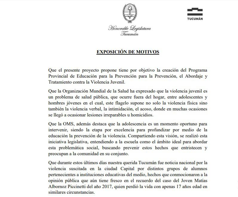 proyecto sobre violencia juvenil 1