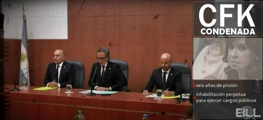 CONDENA A CFK