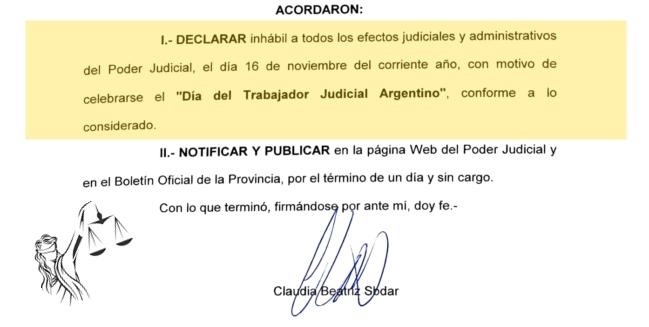 justicia no