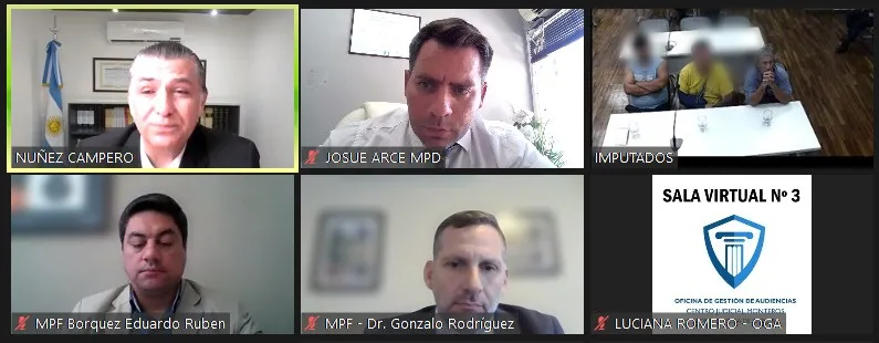 audiencia - usurpacion