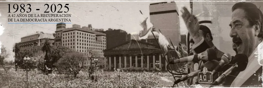 DEMOCRACIA ARGENTINA A 42 AÑOS