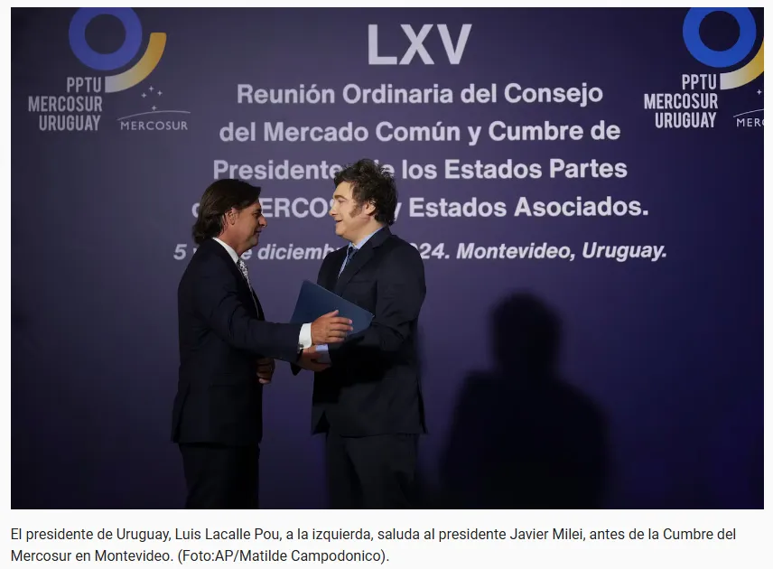 MERCOSUR - ARGGENTINA Y URUGUAY