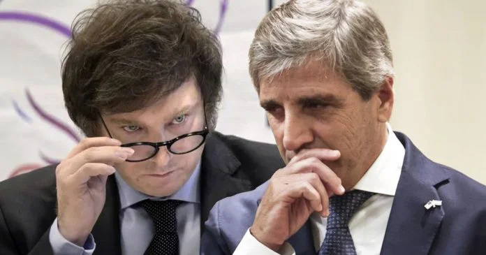 javier-milei-toto-caputo-696x365