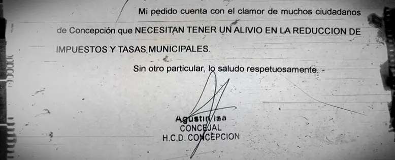 CONCEJAL ISA - PEDIDO 1